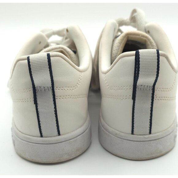 Adidas Neo Cloudfoam Advantage White Leather Sneakers Size 7 Women's - Picture 7 of 8